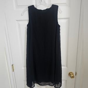 LC Walkiki Black Sleeveless Midi Dress
